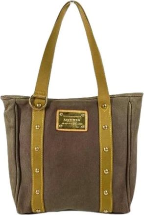 Louis Vuitton Pre-owned Tote Bags, female, Green, Size: ONE SIZE Pre-owned Tote Bag