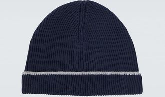 Brunello Cucinelli Ribbed-knit cotton beanie