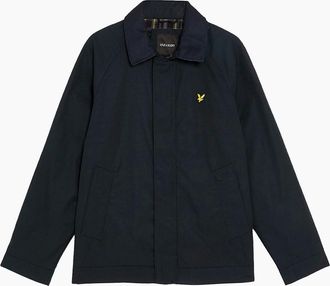 Lyle & Scott Mens Lyle & Scott Dark Navy Hunting Jacket - Black - Size: 40/Regular