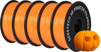 OEM Filamento Para Impresora 3d, Material Pla, Compatibilidad Vers&aacute;til, Color Naranja