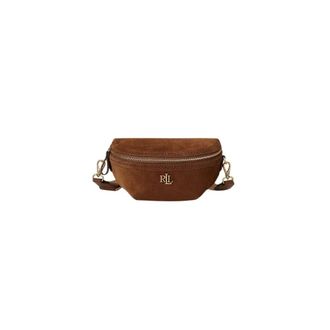 Ralph Lauren Tassen, Dames, Bruin, ONE Size, Leer, Marcy Belt Bag