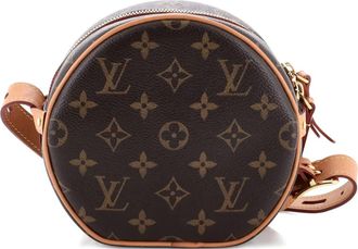 Louis Vuitton Borsa a tracolla Boite Chapeau Souple Bag PM in tela con monogramma - Marrone