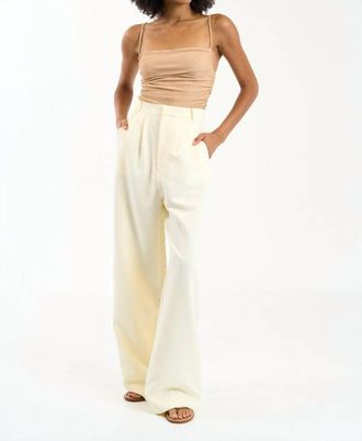 Sundays Gentry Trousers In Ivory