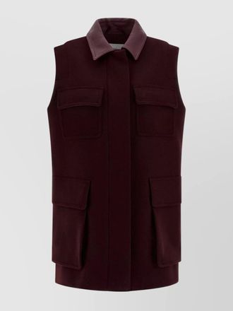 Max Mara cashmere wool vest