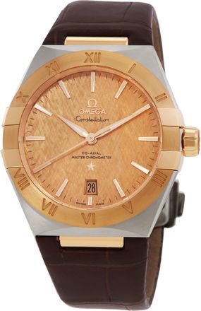 Omega Constellation Automatic Champagne Dial Mens Watch 13123392008001