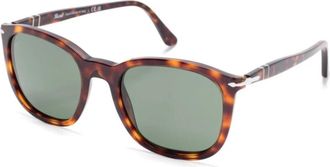 Persol Po 3355S 2431 Zonnebrillen - unisex - Zonnebrillen - Bruin - 52 MM - Accessoires