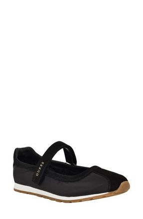 Guess Treece Mary Jane Sneaker in Black at Nordstrom, Size 6.5