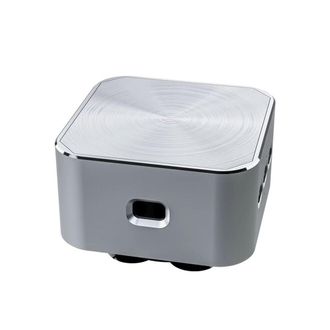 OEM Altavoz De Conducci&oacute;n &Oacute;sea Con Radio Fm, Altavoces De Audio Resonante, Altavoz Est&eacute;reo Inal&aacute;mbrico, Plateado
