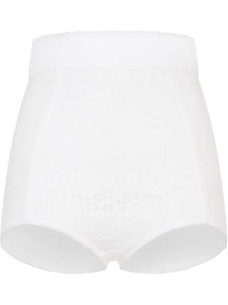 Dolce & Gabbana Shorts a vita alta - Bianco