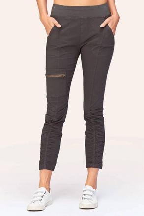 Xcvi Malanda Poplin Pants In Grey
