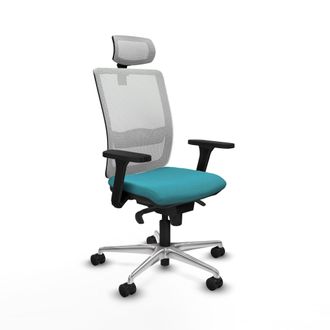 Piqueras y Crespo Silla De Oficina Piqueras Y Crespo Haches Negro Ergon&oacute;mica