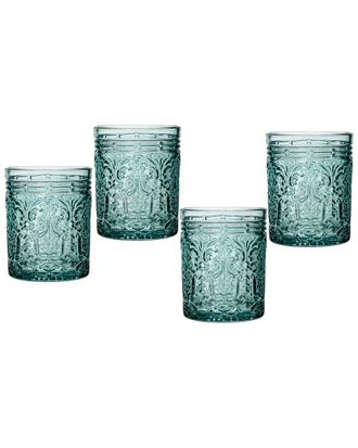 Godinger Jax Seafoam Dof Glasses (Set Of 4)