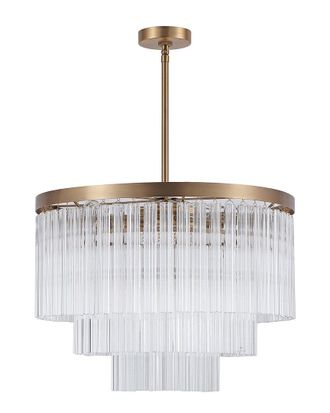Safavieh Couture Alayne Tiered Glass Chandelier