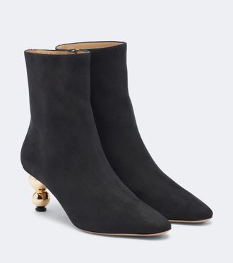 Ferragamo Suede ankle boots