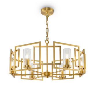 OEM Lampadario Dorato A 6 Luci, A Sospensione