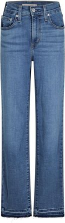 Levi's Womens Levis High Rise Straight Leg Jeans in I Know Her - Blue - Size 27W/32L