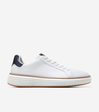 Cole Haan Mens GrandPr&oslash; Court SkyWeave Sneakers - White Size 10.5