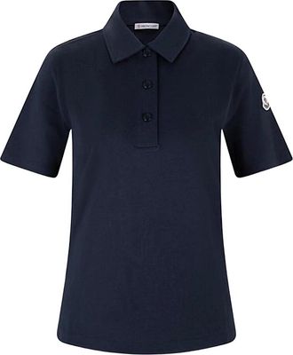 Moncler Polo - Dames - Polos - Blauw - XS - Tops
