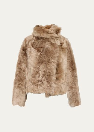 Yves Salomon Toscana Shearling Short Jacket