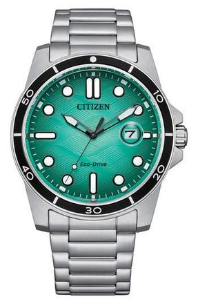 Citizen Classic Bracelet Watch, 38mm in Silver at Nordstrom Rack