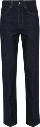 Victoria Beckham Julia Stretch Jeans - Dames - Regular Fit Jeans - Blauw - W28 L34 - Katoen - Jeans