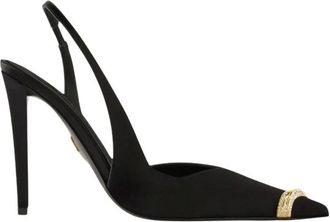 Giuseppe Zanotti D&eacute;collet&eacute; Slingback Salamander 105 - - Shoes - Donna - Nero - 37 EU