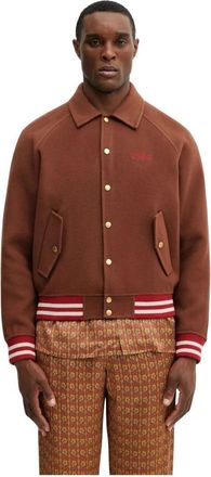 Dr&ocirc;le de Monsieur Bomber Jassen - Heren - Bomber jackets - Bruin - S - Jassen
