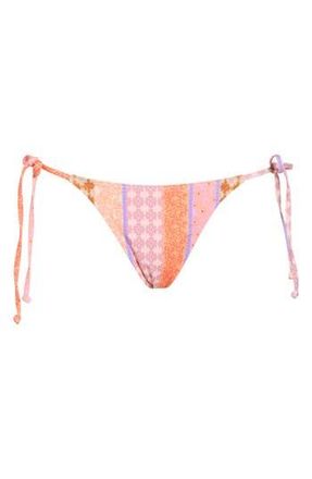 Billabong Move Your Spirit Hike Bikini Bottoms in Coral Multi at Nordstrom Rack, Size X-Small