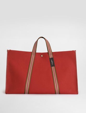Dolce & Gabbana Canvas Essenza Shopping Bag - Man Shoppers Multicolor Onesize