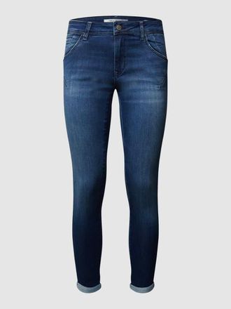 Mavi Cropped Super Skinny Fit Jeans mit Stretch-Anteil Modell Lexy in Blau, Gr&ouml;&szlig;e 24