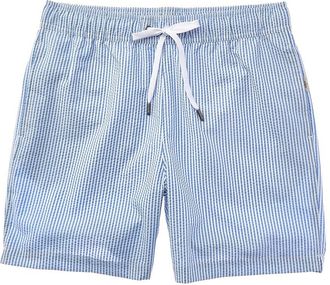 Onia Classic Seersucker Swim Short