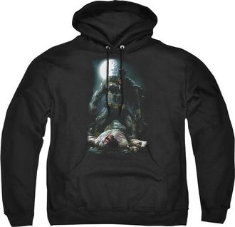 Gildan Batman Mudhole Adult Pull Over Hoodie / Hooded Sweatshirt