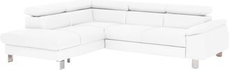 Cotta Ecksofa »Komaris L-Form, B: 249 cm« mit Kopfteilverstellung, optional Bettfunktion, Bettkasten & Licht
