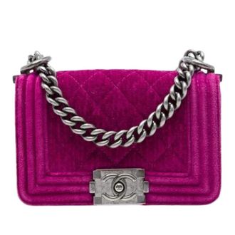 Chanel Pre-owned Boy Flap Shoulder Bag - Dames - Pre-owned - Roze - Maat: ONE Size