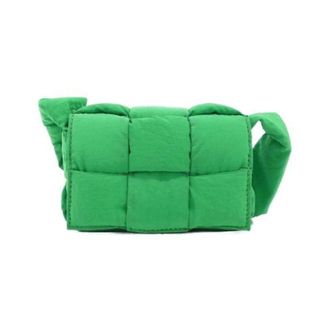Bottega Veneta Pre-owned Polyamide Shoulder Bag - Dames - Pre-owned - Groen - Maat: ONE Size Polyamide
