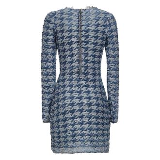 Diesel Houndstooth Dress - Blue
