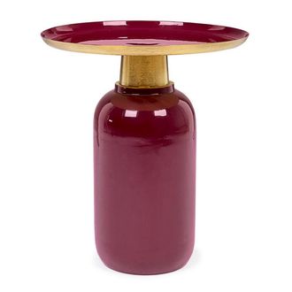 BIZZOTTO Nalima burgundy coffee table D40.5