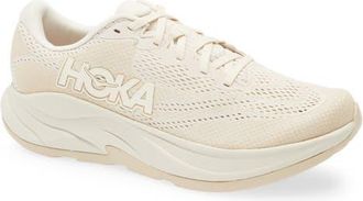 Hoka One One Rincon 4 Running Shoe in Oatmeal /Oat Milk at Nordstrom, Size 10.5