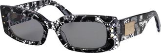 Dolce & Gabbana Stijlvolle zonnebril met model 0Dg 4479 - Dames - Zonnebrillen - Veelkleurig - 55 MM - Accessoires