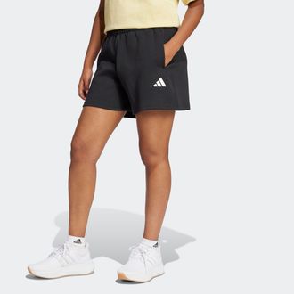 adidas Shorts ADIDAS SPORTSWEAR W FI SL SHO, Damen, Gr. XL, N-Gr, schwarz, Obermaterial: 68% Baumwolle, 32% Polyester, Hosen Shorts