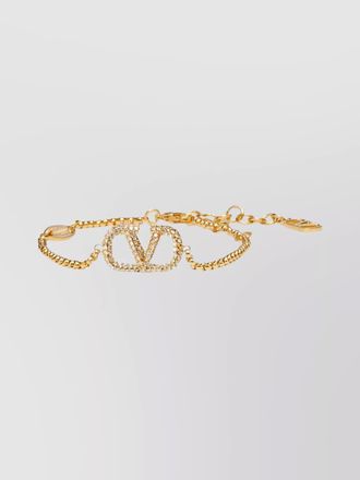 ブレスレット VALENTINO GARAVANI COER  BRACELET GOLD-COLOURED Valentino Garavani VLogo Signature Bracelet | Neiman Marcus