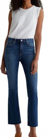 AG - Adriano Goldschmied Farrah Boot Crop High Rise Jeans In 9 Year Color