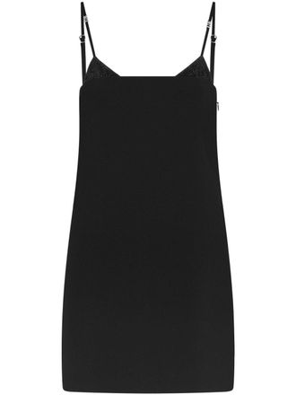 Dsquared2 Verfraaide mini-jurk - Zwart