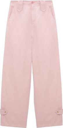 Dorothee Schumacher Adventurous Movement Pants - Dames - Straight fit broeken - Roze - S - Broeken