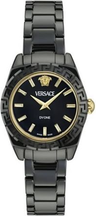Versace DV One Mini Quartz Black Dial Ladies Watch VE9F00124