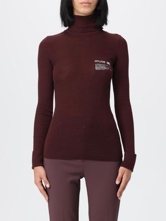 Elisabetta Franchi Maglia a dolcevita con logo Elisabetta Franchi