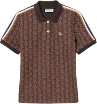 Lacoste Mujer, Camisetas, Marr&oacute;n, Talla: S