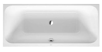 Duravit Duravit - Happy D.2 Ba&ntilde;era Rectangular Empotrada, 2 Respaldos