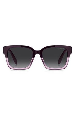 Marc Jacobs 53mm Gradient Square Sunglasses in Purple at Nordstrom Rack