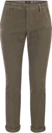 Dondup Gaubert Trousers - male - Dondup - Slim-fit Trousers - Gray - W30 - Trousers